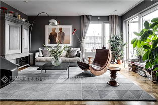 沈阳爱林整装 客厅浅灰色墙壁，打造现代简约家庭空间